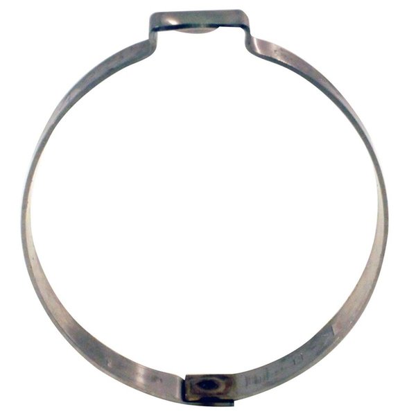 Apollo 1 in. to 1 in. Stainless Steel Band Mulit-Size Clamp RingSilver 4000982